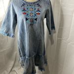 POL  boho jean dress small Photo 7