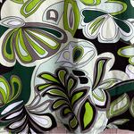 New Directions Y2K Green and Black Floral Tank Top Size XL Photo 3