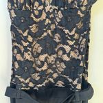 Cache Vintage Y2K lace low waisted belted wide leg halter jumpsuit size Medium Photo 6