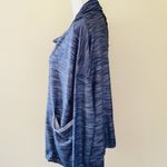 Matonie navy french terry sweatshirt size medium Photo 3