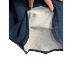 Scotch & Soda Jersey Knit Top Long Sleeves Neck Ties Blue Pullover Jumper Small Photo 5