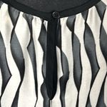 Love Riche Women’s Semi-Sheer Abstract Striped Sleeveless Summer Spring Tank Top Photo 8