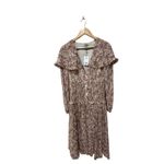 Jason Wu Silk Long Vneck Cape Dress Size 6 Photo 4