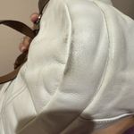 COACH Ivory/Brown Leather PENELOPE Domed Shoulder Tote‎ Purse Bag F16529 S White Photo 5