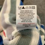 Cotton Traders Crew Striped‎ Cotton Long Sleeve Sweater Size Medium White Photo 6