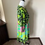 Johnny Was  Miramar Tiered Mini Dress Silk Floral Colorful Womens Xsmall NWT Photo 6