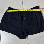 PINK - Victoria's Secret PINK Victoria’s Secret Women Black Sleepwear Comfy Shorts‎ size M. Photo 4