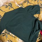 Tilly's Green Cropped Hoodie Photo 2