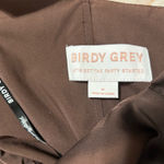 Birdy Grey  Matte Satin Espresso Dress Photo 4