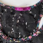 julie's closet Julie’s Closet Women’s Crop Top Size Small Front Tie Photo 2