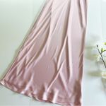 NEW Favorite Daughter Nita Sleeveless Satin Maxi Dress Pastel Lavender 6 Pink Photo 10