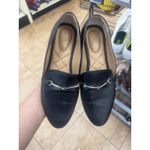 Rachel Zoe Black Loafers Women's Slip On Silver Accents Comfort Shoes Photo 1