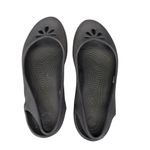 Crocs  Taylor Slingback Slip-on Shoes 200092 Black Round Toe Flats Women's Size 7 Photo 5