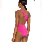 superdown Revolve  NWT sammy strap back bodysuit Pink asymmetrical small Photo 1