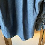 Eddie Bauer  Classic Blue denim vintage blouse medium Photo 12