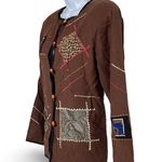 Vintage Allure Light Jacket Brown Photo 1