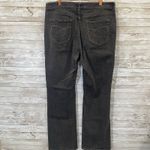 Chico's Platinum Womens 2 (US 12) Jeans Denim Bootcut Regular Mid Rise Black Photo 4