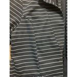 Torrid navy blue and metallic silver striped blazer sz 0 Photo 7