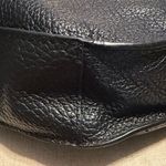 Banana Republic Black Pebbled Leather Hobo Bag Photo 5