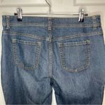 Chico's  Straight Leg Jeans Medium Blue Denim 1.5 (10) 28.5” inseam Photo 6