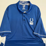 NFL Team Apparel  Indianapolis Colts Polo Shirt Photo 0