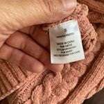 Hippie Rose Women Cable Knit Pink Sweater Small Photo 9