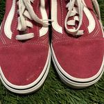 Vans Women’s 6.5 Men’s 5 Suede Burgundy Shoes Sneakers Low Tops Photo 7