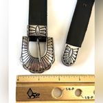 Vintage Navajo sterling silver ranger buckle set with tip Photo 4
