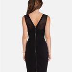 Diane Von Furstenberg  'Moscow' Mesh Insert Knit Body-Con Dress ( Size L) Photo 4