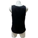 EXPRESS  Women's Black Faux Leather Sleeveless Tank Top Size S Petites Photo 1