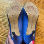 Vince Camuto Kendall peep toe heels in dazzle blue size 6 Photo 4