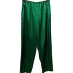 Victoria's Secret VTG Gold Label Emerald Lounge Set Floral Kimono & Satin Pants Photo 6