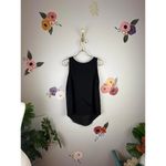 Sandy & Sid  Classic Black V-Neck Tank Top - Size - Small Photo 2