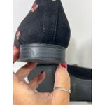 Circus by Sam Edelman Women's Embroidered Suede Loafer Flats Black & Pink Sz 9.5 Photo 9