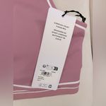 Alo Yoga NWT Airbrush Heart Throb Sports Bra Pink Wild Rose White Size L Photo 7