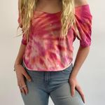 Custom Reworked Tie Dye Bedazzled Tee Size undefined Photo 1