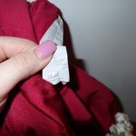 Fabletics Women’s Powerhold Red Leggings with Satin Accents size M Photo 6