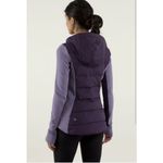 Lululemon Fluff Off Hooded PulloverDown Zinfandel Purple size 6 Photo 1