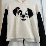 Disney NWOT  101 Dalmations Sherpa Hoodie size L Photo 0