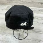 Black Rhinestone Soccer Wings Flat Top Cap Womens One Size‎ Adjustable Hat Photo 3