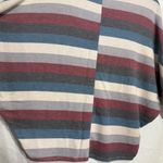 Andree by Unit  Colorful Striped Batwing Top Size Medium Photo 3