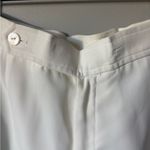 Dana Buchman  white wide leg dress pants in size 10. Photo 2
