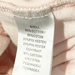 Pam & Gela  Women's Size Small Pink Velour Cropped Classic Zip Up Jacket Photo 3