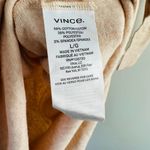 Vince  Belted Cotton-blend Midi Turtleneck Sweater Dress In Neutral Photo 4