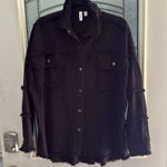 Elan  Black Jacket with Subtle Texture
ALL YOU NEED IS LOVE ❤️ Photo 0