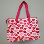 NWOT Avon Kiss Breast Cancer Goodbye Tote Pink Photo 1