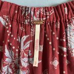 Free People Golden Hour Floral Print Smock Waist Wine Combo Maxi Dress Photo 6