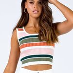 Princess Polly Stripe Crop Tank Top by MINKPINK Photo 0