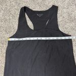 Athleta Brookfield Racerback Athletic Mini Dress Black Extra Small XS Laser Cut Photo 7