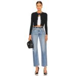 Moussy Vintage Gibraltar Straight Blue Jeans Size 29 Photo 3